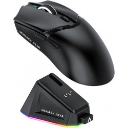 Monarch Gear Nemesis Gaming Ποντίκι Μαύρο