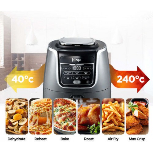 Ninja Air Fryer 5.2lt Γκρι AF160EU
