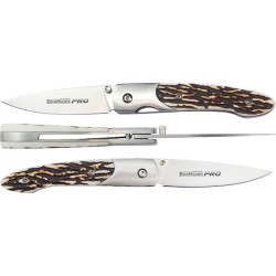 BORMANN Pro BHT7597 Σουγιάς Ανοξείδωτος με Λαβή-Εφέ Κέρατο Ελαφιού 180mm