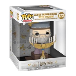 Funko Pop! Movies: Harry Potter - Albus Dumbledore with Podium #172 Deluxe (FNK60027)