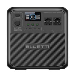 BLUETTI Power Station AC180T with Swappable Battery, 1800W AC Outlet 1433Wh