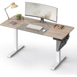 SONGMICS Height-Adjustable Electric Desk 140 x 60 cm (LSD016H01) (SNGLSD016H01)