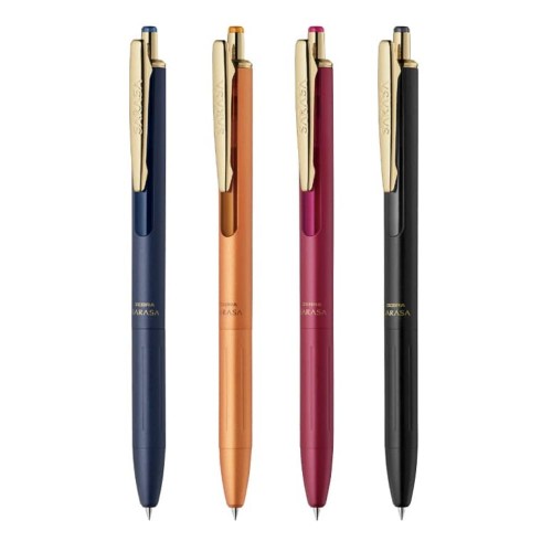 Zebra Sarasa Clip Gel Pen 0.5 Wine Κόκκινο-Μπλε (ZB-66817) (ZEB66817)