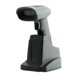 GTCODESTAR barcode scanner GT-1901C με βάση, 1D & 2D, ενσύρματο & ασύρματο, Bluetooth, 2000mAh, μαύρο
