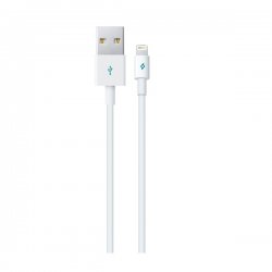TTEC Lightning-USB Charge/Data Cable, White 2DK7508B