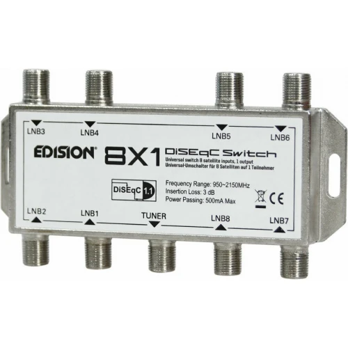 Edision Πολυδιακόπτης DISEQC 8x1