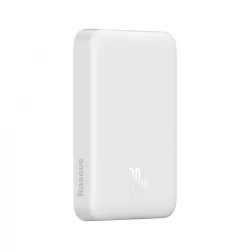 Baseus Magnetic Mini Overseas Edition MagSafe Power Bank 10000mAh 20W White (PPCX070002) (BASPPCX070002)