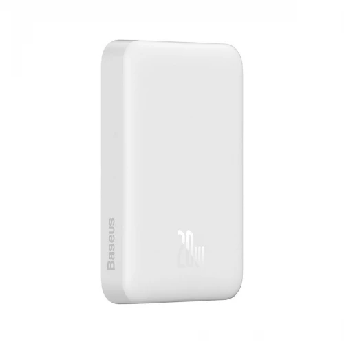 Baseus Magnetic Mini Overseas Edition MagSafe Power Bank 10000mAh 20W White (PPCX070002) (BASPPCX070002)