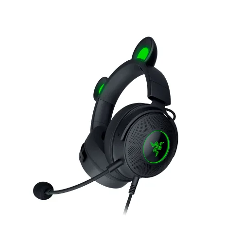Razer Kitty V2 Pro Over Ear Gaming Headset με σύνδεση USB