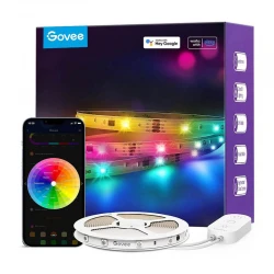 Govee H618C Smart Ταινία LED RGBIC Basic Wi-Fi 24V RGB Φως 10m με Τροφοδοτικό