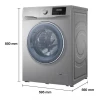 TCL Πλυντήριο Ρούχων 9kg 1400 Στροφών Γκρι FF0914SA0