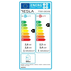 Tesla TTMY-09CHW Φορητό Κλιματιστικό 9000 BTU Ψύξης/Θέρμανσης