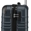 Wenger Oryson Βαλίτσα Ταξιδίου Καμπίνας Σκληρή Anthracite με 4 Ρόδες