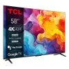 TCL Smart Τηλεόραση 58" 4K UHD LED 58P655 HDR (2024)