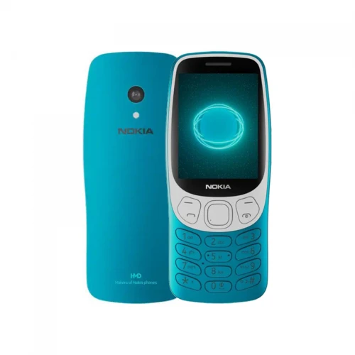 Nokia 3210 Dual SIM Κινητό με Κουμπιά (Ελληνικό Μενού) Scuba Blue