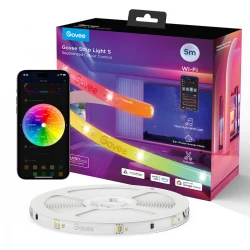 Govee H612A Smart Ταινία LED Wi-Fi 24V RGB Φως 5m με Τροφοδοτικό