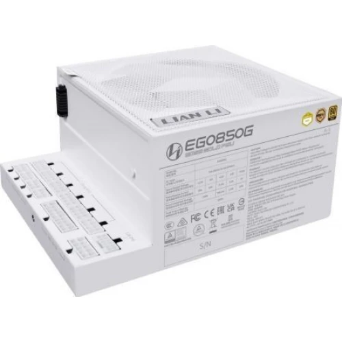 Lian Li EG0850 850W Λευκό Τροφοδοτικό Υπολογιστή Full Modular 80 Plus Platinum, Fully Modular SFX PSU