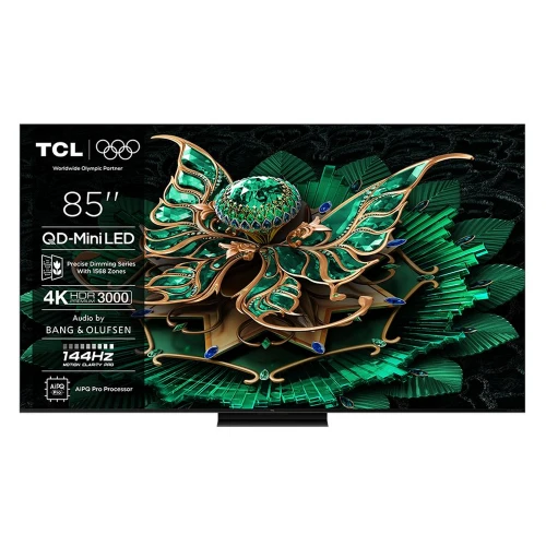TCL Smart Τηλεόραση 85'' C7K 4K QD Mini-LED 144HZ TV (2025)