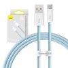 Baseus Dynamic Braided USB 2.0 Cable USB-C male - USB-A male Μπλε 1m (CALD000603)