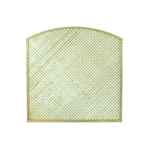 Καφασωτό Κήπου Διαμάντι Αψίδα (2x2) από Ξύλο με Πλέγμα Ρόμβου σε Μπεζ Χρώμα 180x180cm