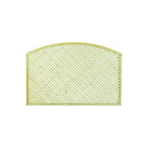 Καφασωτό Κήπου Διαμάντι Αψίδα (2x2) από Ξύλο με Πλέγμα Ρόμβου σε Μπεζ Χρώμα 120x180cm