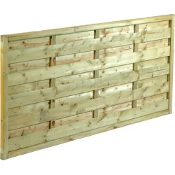 Showood Ξύλινο Πάνελ Περίφραξης σε Μπεζ Χρώμα 90cm x 1.8m 33119