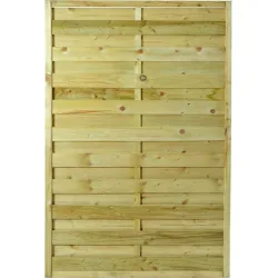 Showood Ξύλινο Πάνελ Περίφραξης σε Μπεζ Χρώμα 1.8x1.2m 30018