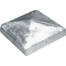 Showood Τάπα για Δάπεδο Κήπου από Μέταλλο 7x7εκ. Πυραμίδα