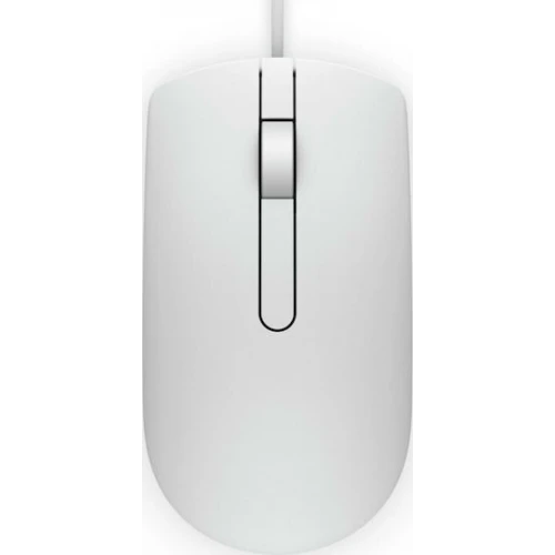 Dell MS116 Ενσύρματο Ποντίκι Λευκό 570-AAIP