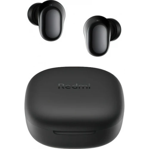 Xiaomi Redmi Buds 6 Play Bluetooth Handsfree Ακουστικά με Θήκη Φόρτισης Μαύρα
