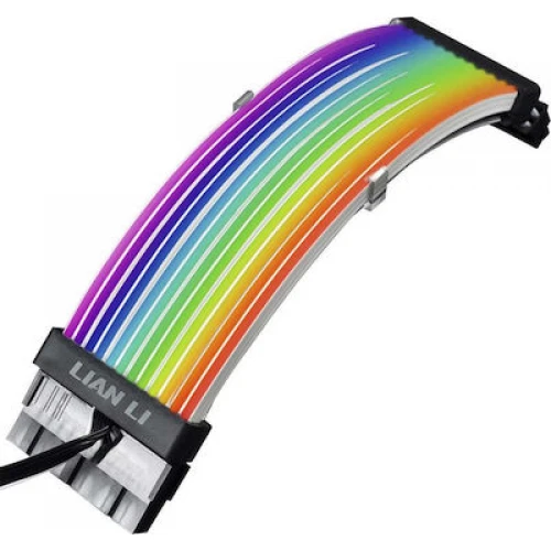 Lian Li STRIMER Plus V2 - 24 PC Cable - 120 LED Extension cable for 24 Pin (with Controller)