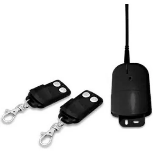 Kit ασύρματου τηλεχειρισμού με receiver και 2 χειριστήρια, 433.92MHz.
