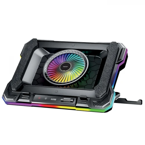 NOD Notebook Cooler SUB-ZERO RGB για laptop έως και 17.3"