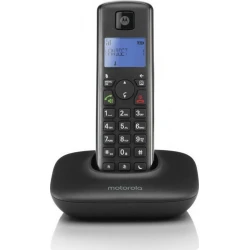 Motorola T401+ Black (Ελληνικό Μενού) Ασύρματο τηλέφωνο με φραγή αριθμών, ανοιχτή ακρόαση και Do Not Disturb