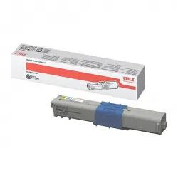 OKI C310/330/510/530 TNR YELLOW 2K (44469704) (OKI-C310-Y)