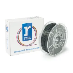 REAL PLA 3D Printer Filament - Gray - spool of 1Kg - 1.75mm (REFPLAGRAY1000MM175)