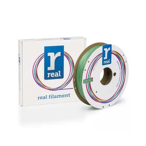 REAL PLA 3D Printer Filament - Satin Spring - spool of 0.5Kg - 1.75mm (REFPLASATINSPRING750MM175)
