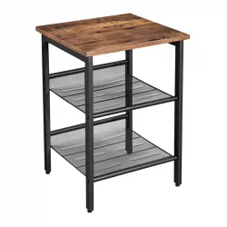 Βοηθητικό Μεταλλικό Τετράγωνο Τραπεζάκι με 2 Ρυθμιζόμενα Ράφια 40 x 40 x 50 cm Vasagle (LET23X) (VASLET23X) Βοηθητικό Μεταλλικό Τετράγωνο Τραπεζάκι με 2 Ρυθμιζόμενα Ράφια 40 x 40 x 50 cm Vasagle (LET23X) (VASLET23X)