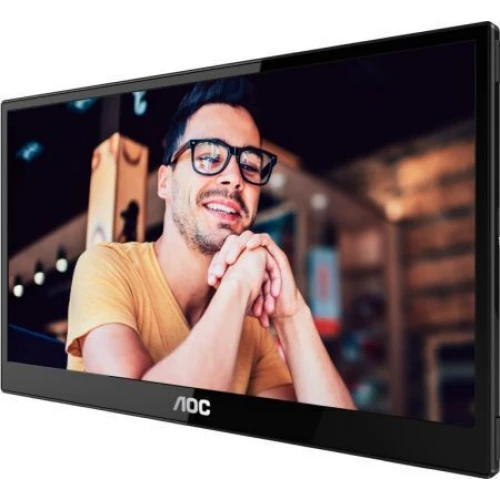 AOC T2 16T3EA computer monitor 39.6 cm (15.6'') 1920 x 1080 pixels Full HD Black