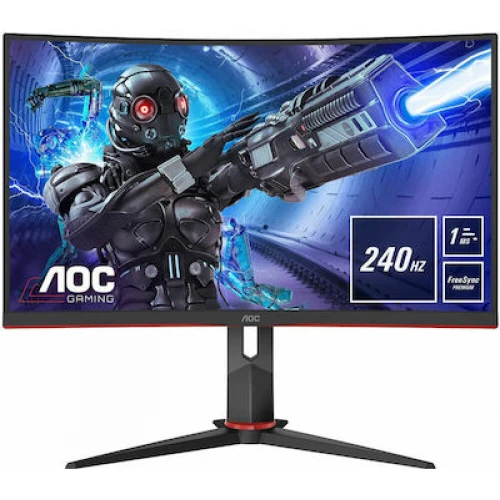 AOC C32G2ZE/BK 31.5" VA Curved Gaming Monitor FHD 1920x1080 240Hz 1ms GTG