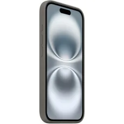 Apple iPhone 16 Silicone Case with MagSafe Stone Gray