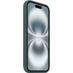 Apple iPhone 16 Silicone Case with MagSafe Lake Green