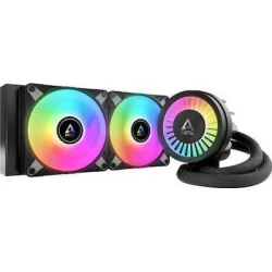 Arctic Liquid Freezer III 280mm A-RGB Black AIO CPU Water Cooler 2x P14 PWM PST A-RGB fan