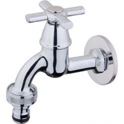BORMANN BTW3430 Κάνουλα Ορειχάλκινη "RIVER",1/2"x 3/4,Μισόστροφη,270gr BORMANN BTW3430