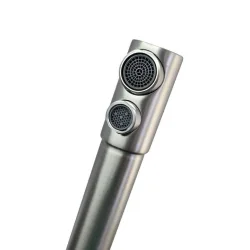 BRUNO μπαταρία πάγκου κουζίνας M54510-207, τρίοδη, αναμεικτική, ασημί