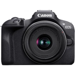 Canon Mirrorless Φωτογραφική Μηχανή EOS R100 Crop Frame Kit (RF-S 18-45mm f/4.5-6.3 IS STM) Black