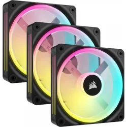 CORSAIR FAN QX120 iCUE LINK BLACK RGB STARTER KIT