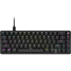 CORSAIR Wired Optical - Mechanica Gaming Keyboard K65 PRO MINI RGB 65% - Black