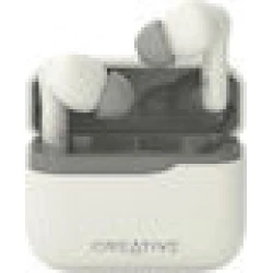 Creative Zen Air Pro In-ear Bluetooth Handsfree Ακουστικά με Αντοχή στον Ιδρώτα και Θήκη Φόρτισης Λευκά