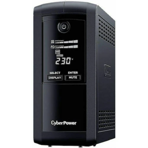 CyberPower Valuepro Line Intera 700VA UPS Line-Interactive 390W με 4 Schuko Πρίζες